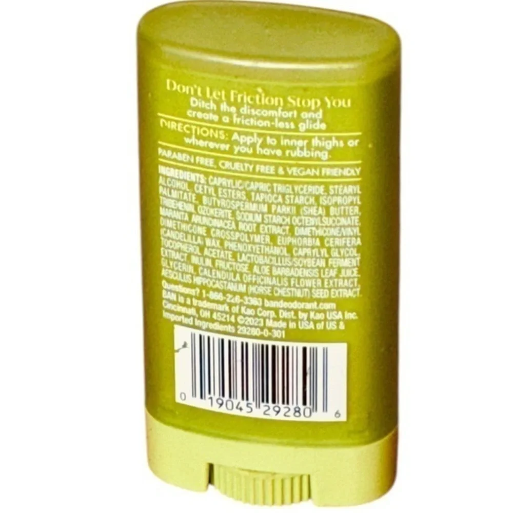 Ban Thigh & Body Anti-Friction Balm Unscented, 1.4 Oz BRAND NEW